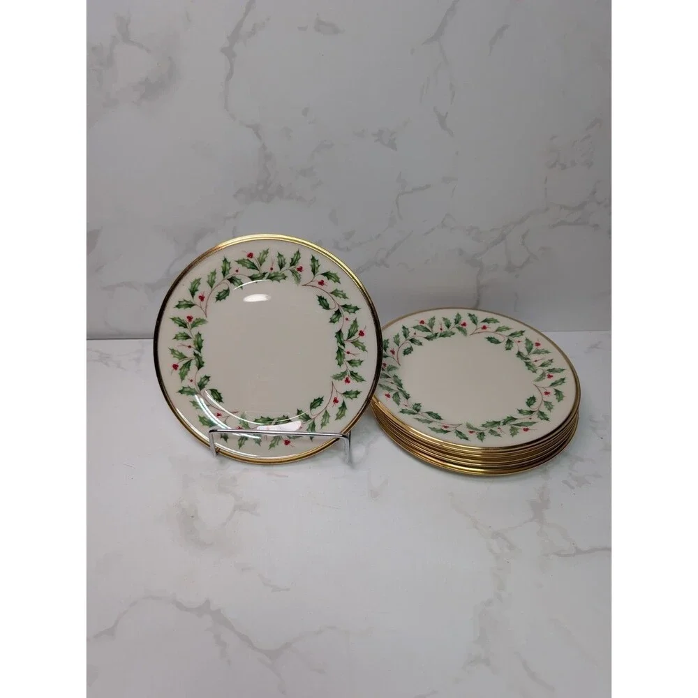 Lenox Holiday Dimension Bread & Butter Plate 6 3/8